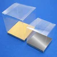 Clear Cube Storage Boxes 9cm