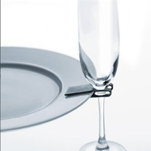 25Pack of Wine Glass Holder Plate Clip - Stand Up Function Buffet BBQ Picnic Party - Promotion Merchandise Expo Gift