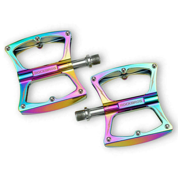  Flat Pedal Butterfly Bmx Mtb Ultralight 156G Multi Colour Tri Bearing