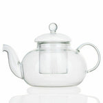 Gongfu Chinese Ceremony Tea Set - 6 Glass Cups With Infuser