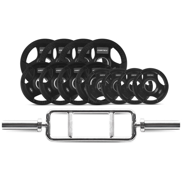  40kg Tri Bar Olympic Weight Set 50mm
