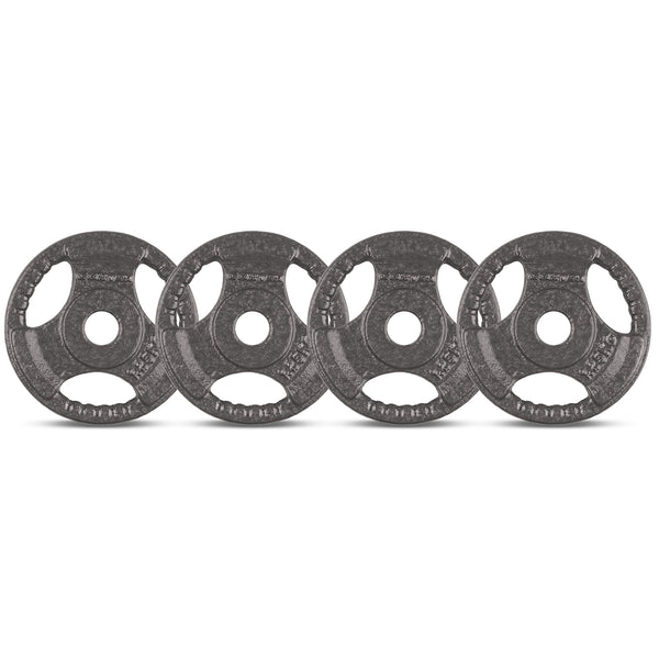  1.25Kg Tri-Grip Standard Plates 25Mm (Set Of 4)