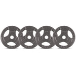 2.5Kg Tri-Grip Standard Plates 25Mm (Set Of 4)