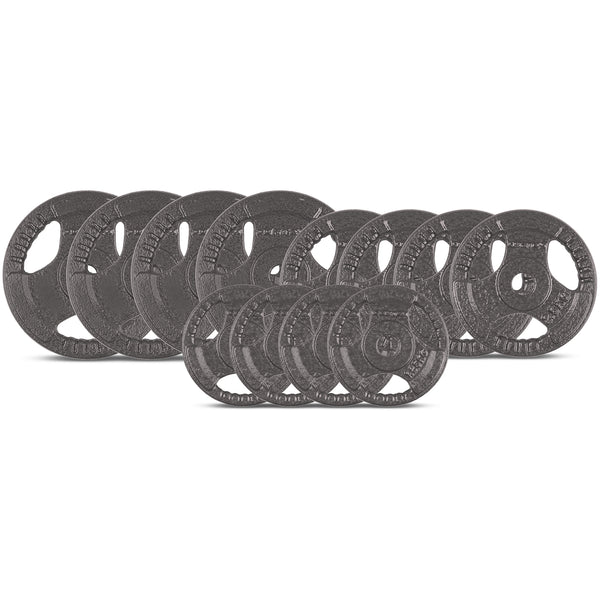  35Kg Tri-Grip Standard Weight Plate Set 25Mm