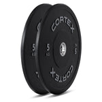 70Kg Black Series V2 Rubber Olympic Bumper Plate Set 50Mm