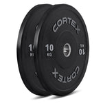 70Kg Black Series V2 Rubber Olympic Bumper Plate Set 50Mm