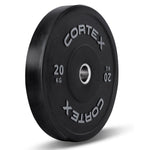 70Kg Black Series V2 Rubber Olympic Bumper Plate Set 50Mm