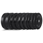 150Kg Black Series V2 Rubber Olympic Bumper Plate Set 50Mm