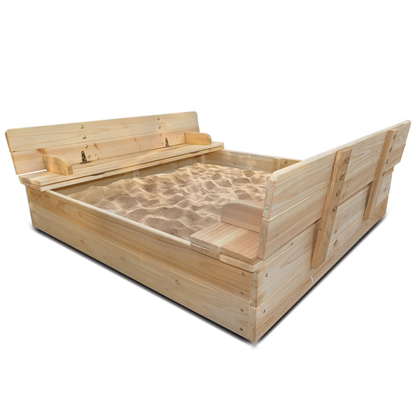  Kids Strongbox 2 Square Sandpit
