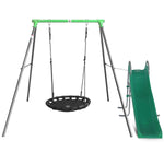 Kids Cellar Metal Web With Slippery Slide