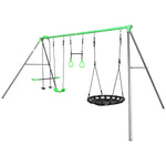 Kids Lynx 4 Station Swing Set