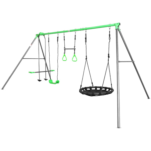  Kids Lynx 4 Station Swing Set