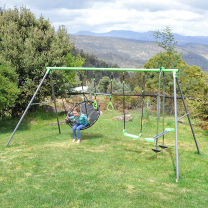 Kids Lynx 4 Station Swing Set