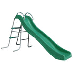 Kids Lynx 4 Station Swing Set With Slippery Slide