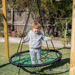 Kids Oakley Swing Set With 1M Spidey Web Swing