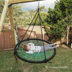 Kids Oakley Swing Set With 1.2M Spidey Web Swing