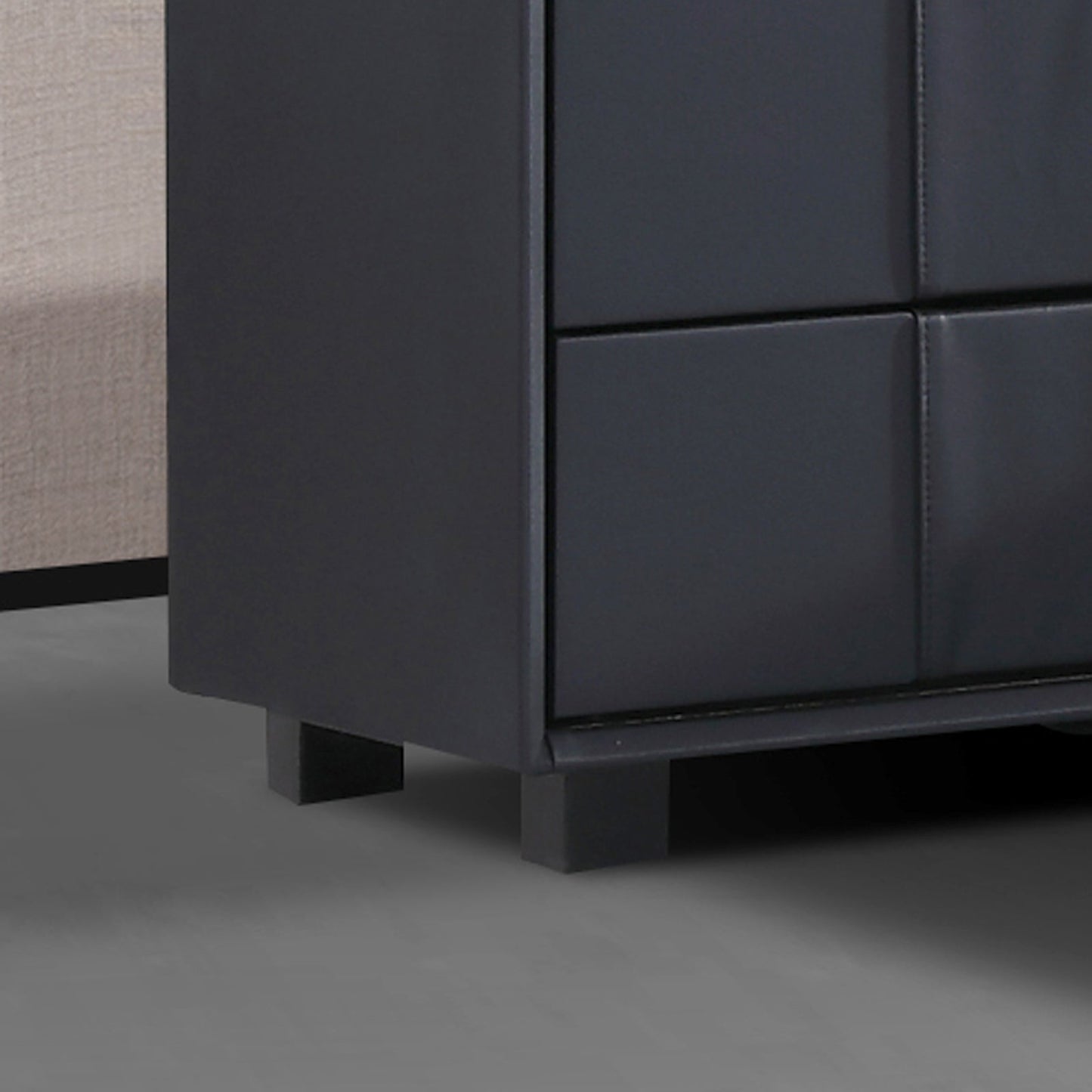 Prado 4Pc Fabric Gas Lift Queen Bedroom Suite Gas Lift Storage