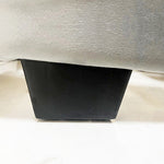 Emily Bed Frame Queen Size Velvet Fabric Grey Four Mdf Drawers With