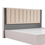 Queen Bed Frame with LED Headboard - Champagne