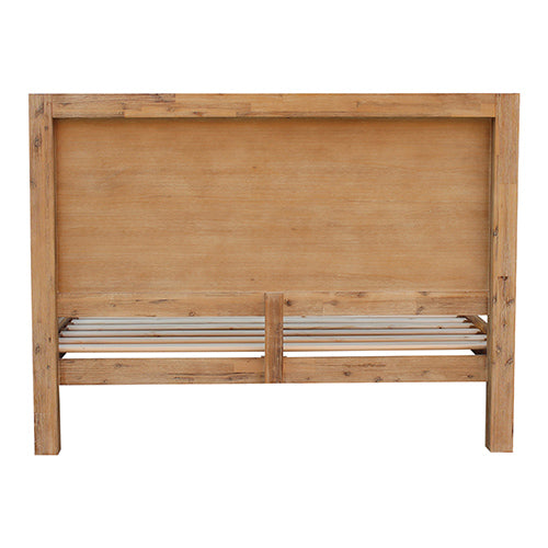 Versatile King Single Bed Frame in Solid Acacia Wood - Oak