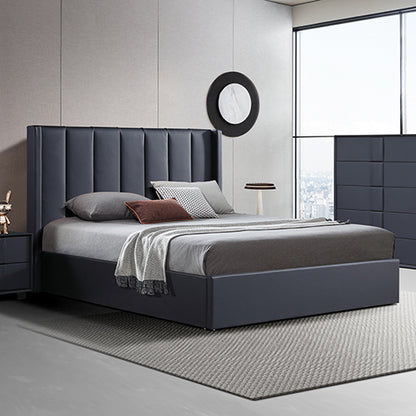 Prado Gas Lift Queen Bed Frame Non-Woven Fabric Mdf Kd Slats Gas