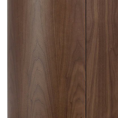 Buffet Mdf Melamine Interior Storage In Dark Walnut Colour