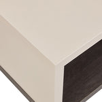 Coffee Table 2 Open Storage Cabinet Mdf In Champagne Colour