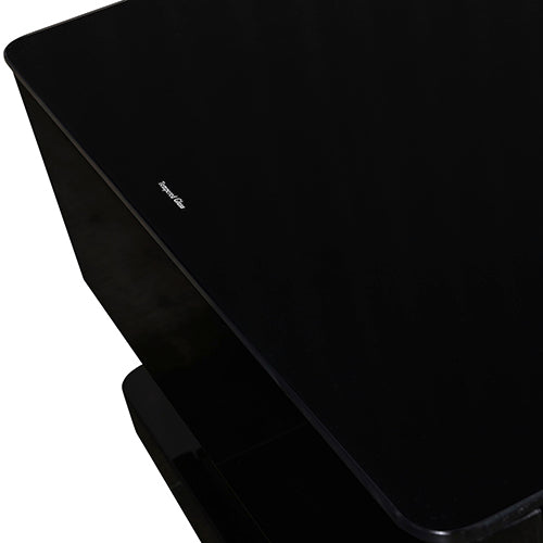Stylish Coffee Table High Gloss Finish In Shiny Black With 4 Drawers Storage