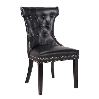 Dining Chair Black Velvet