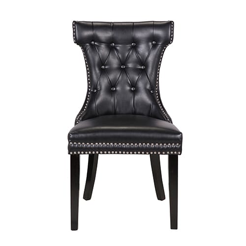Dining Chair Black Velvet