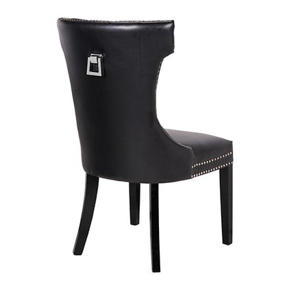 Dining Chair Black Velvet