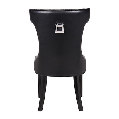 Dining Chair Black Velvet