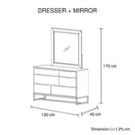 Beautiful Dresser With Mirror