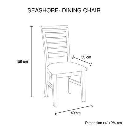 Medium Dining Set: 180Cm Table & 6 Acacia Chairs