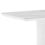 Dining Table Ceramic Table Top Mdf Stainless Steel Feet