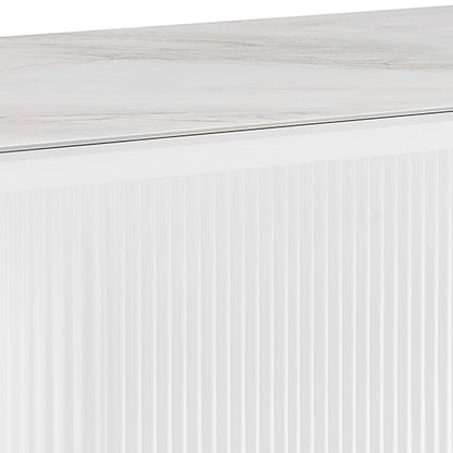 Dining Table Ceramic Table Top Mdf Stainless Steel Feet