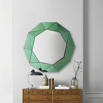 Wall Mirror Silver Mirror Rectangular/Round Shape