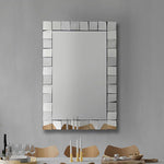 Wall Mirror Silver Mirror Rectangular/Round Shape
