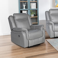 Carlton Fabric Recliner With Sturdy Metal Mechanism