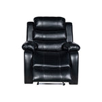 Chelsea Leatherette Recliner With Led Console And Ultra Cushioning