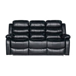 Chelsea Leatherette Recliner With Led Console And Ultra Cushioning