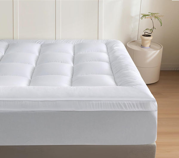  Luxurious Extra Thick 1000GSM Mattress Topper-Queen size