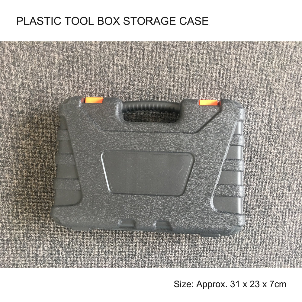 25Pcs Household Hand Tools Set Kit Box with Hard Storage Case