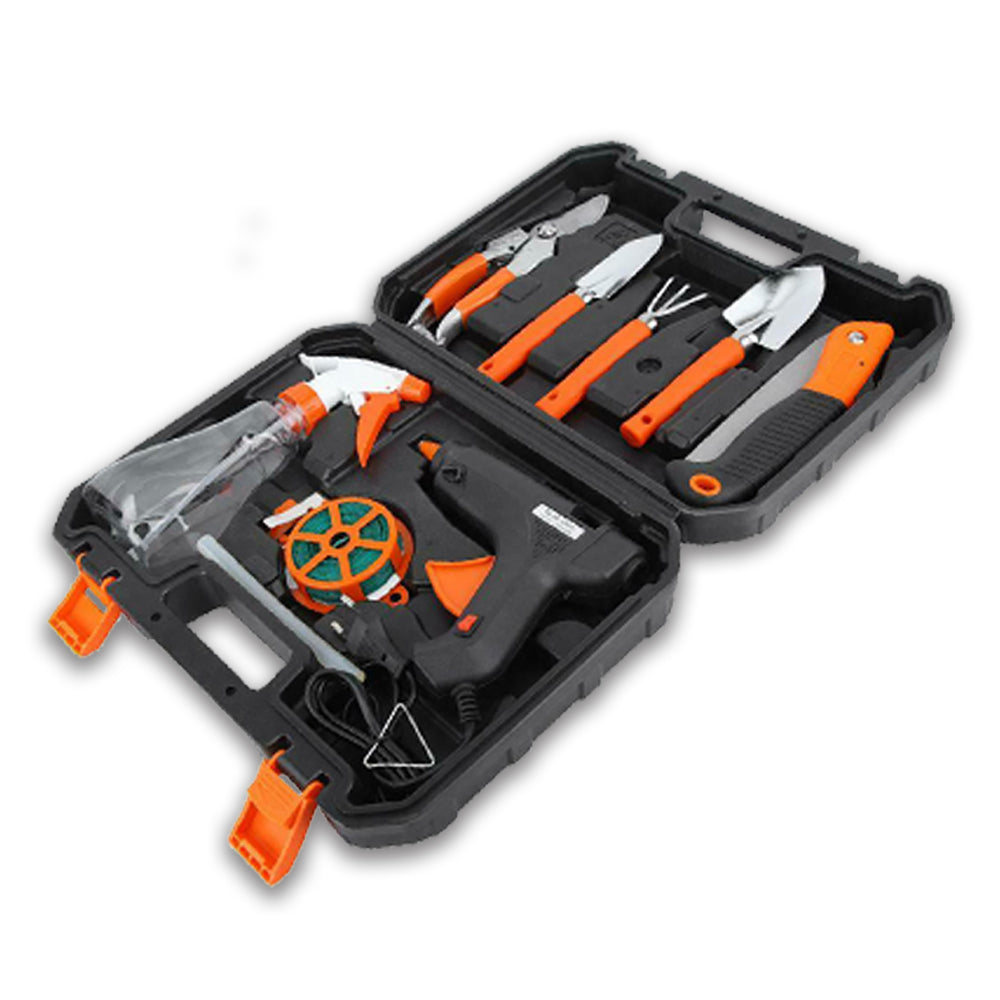 11 Pcs Garden Tools Set Gardening Shovel Rake