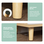 Adjustable Tv Stand Entertainment Unit With Storage Drawer Cabinet