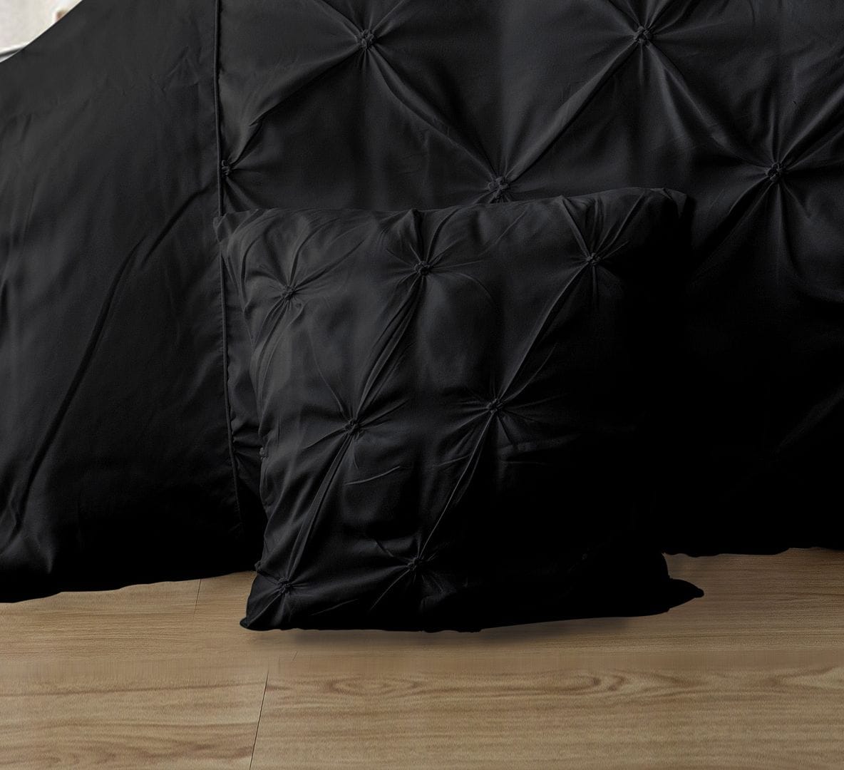 Soft Cushion Covers Black 45x45cm