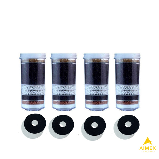 8 Stage Water Fluoride Filter Cartridges X 4