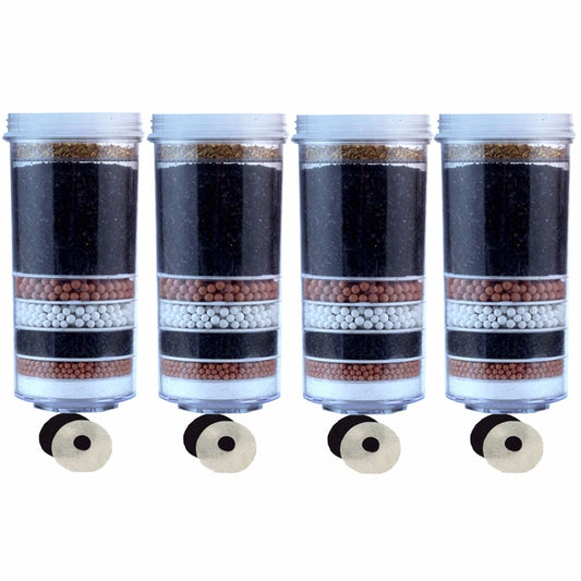 Water Filter 8 Stage Prestige Healthy Pure Bpa Free X 4