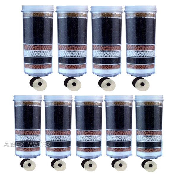  8 Stage Water Filter Cartridges X 9
