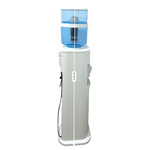 Black And White Hot And Cold Water Dispenser With Filter Bottle - Lg Compressor